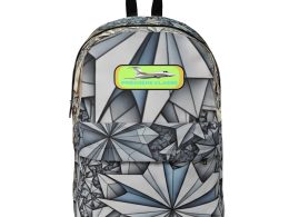 Première Classe , Geometric Crystal Pattern Backpack