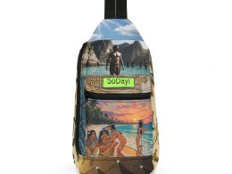 SoDayi, Sunset Surf Graphic sling
