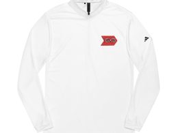 adidas Quarter-Zip Pullover x GX3 Red
