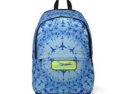 Première Classe, Blue Kaleidoscope Travel Daypack