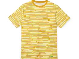 SoDayi, Yellow Pixel Stripe Tee