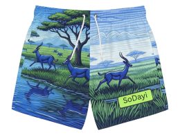 SoDayi, Blue Savannah Swim Trunks