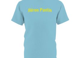 Héron Pantin, T-Shirt | French Text Graphic Tee