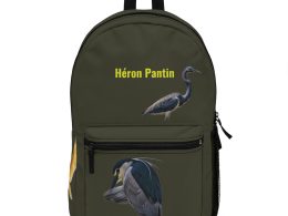 Héron Pantin Backpack — Olive Birdwatching Wildlife Daypack