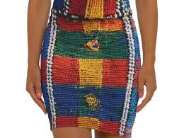 SoDayi, Ethnic Pattern Mid-Rise Pencil Skirt