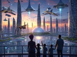 SGN Appraised Art #38127 "African Airtropolis"