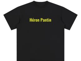 Héron Pantin, Essential Cotton T-Shirt