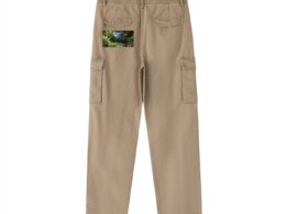 Héron Pantin, Cargo Pants "Bird Bath 2"
