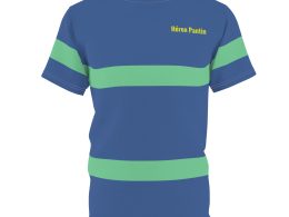 Héron Pantin, Striped Cut & Sew Tee