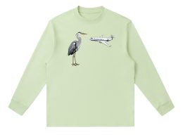 Héron Pantin x Première Classe, Like Art trois Long-Sleeve T-Shirt