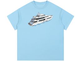 Héron Pantin, Vintage Wash Cotton T-Shirt