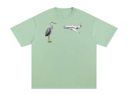 Héron Pantin x Première Classe, Like Art trois Short-Sleeve Cotton T-Shirt