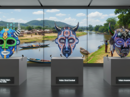 SGN Appraised Art #50723 "Volta River"