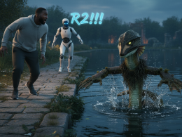 SGN Appraised Art #55539 “Troubled Waters”