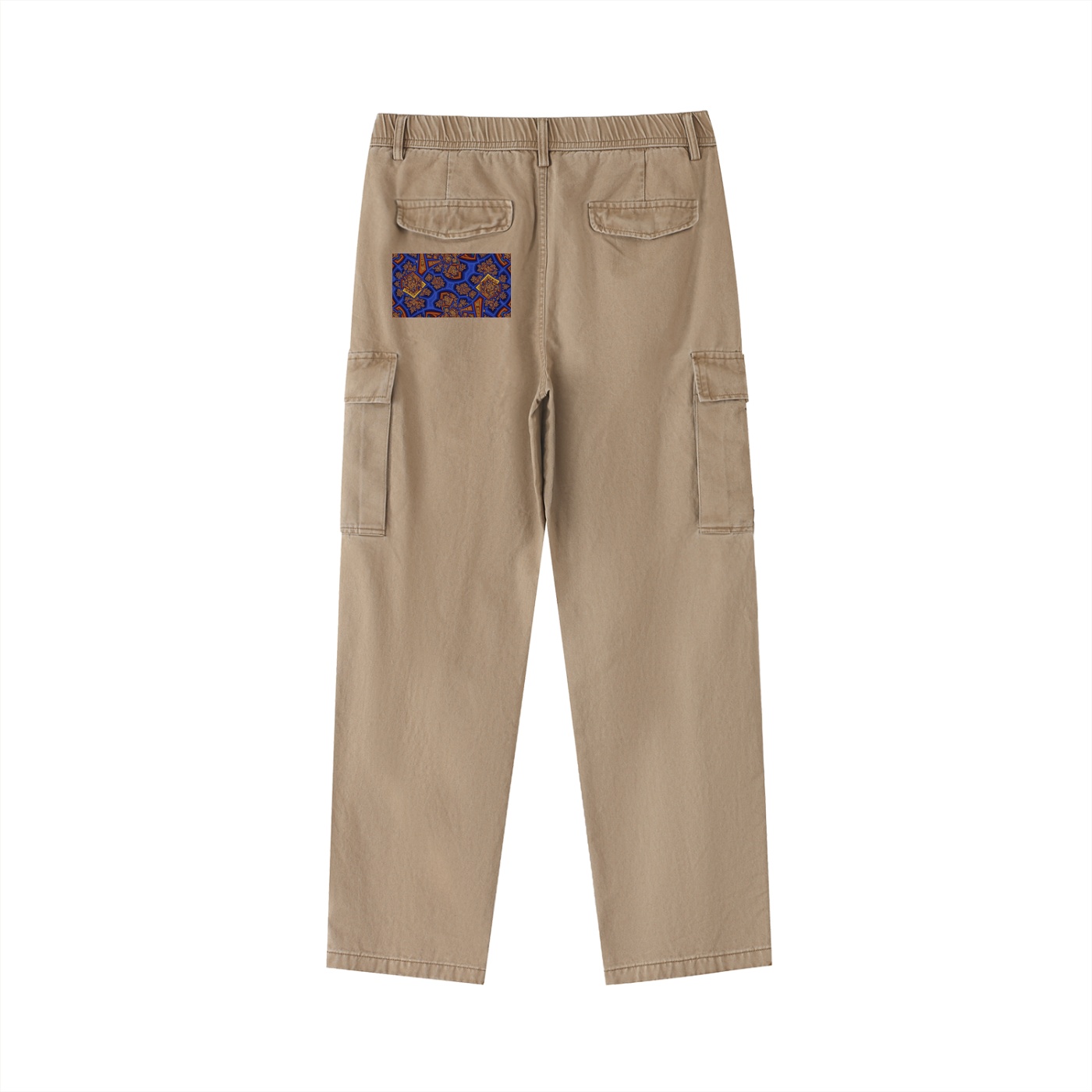Héron Pantin, Cotton Elastic-Waist Cargo Pants - Image 2