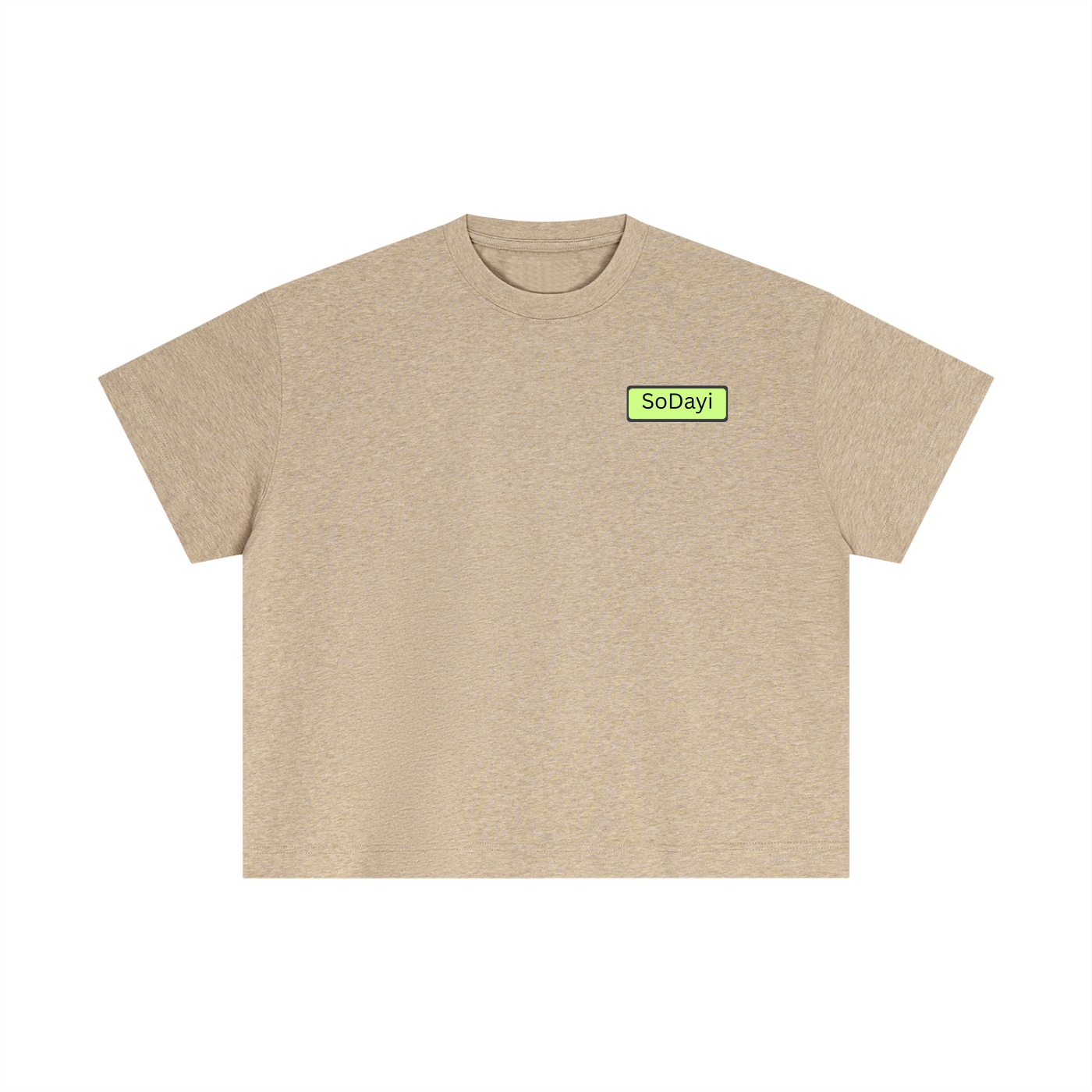 SoDayi, Essential Cotton Boxy T-Shirt - Image 3