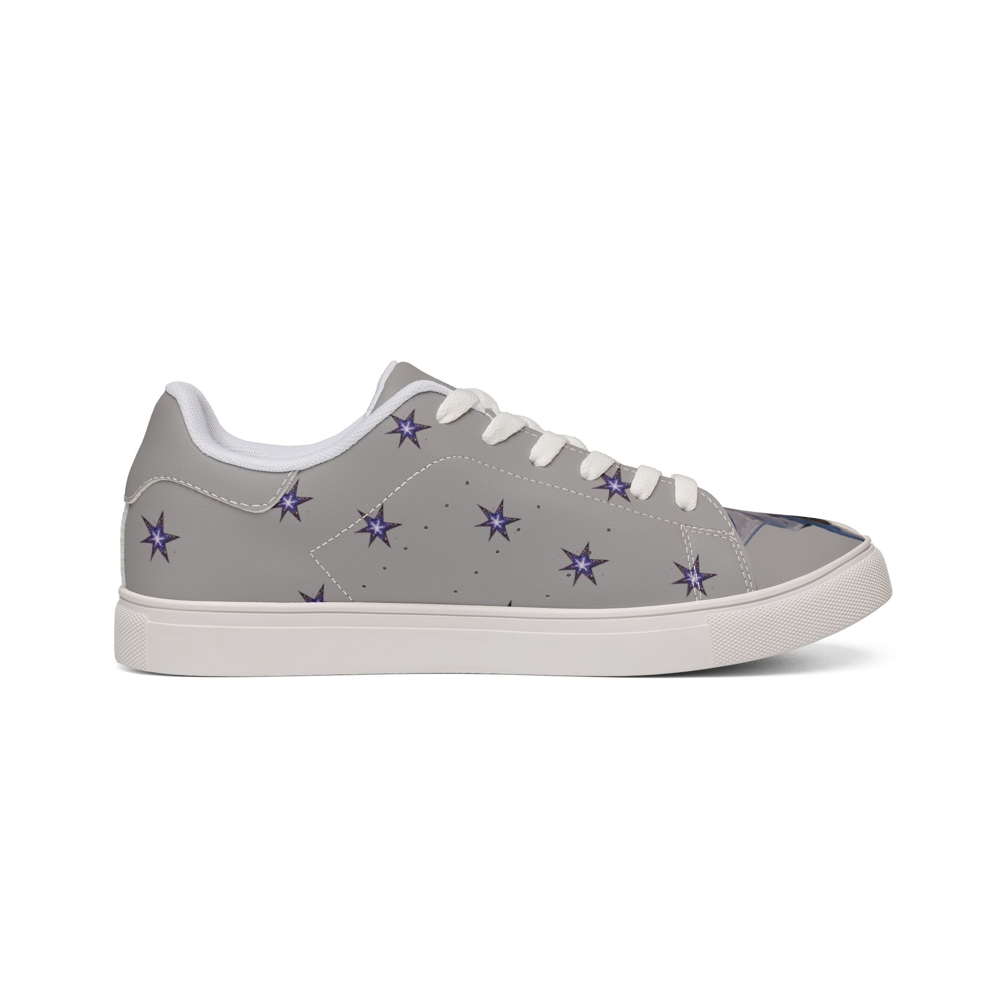 Bailey, Low-Top Sneakers — Jet Fighter Graphic Leather Trainers - Image 3