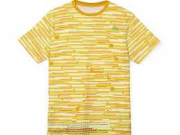 SoDayi, Yellow Pixel Stripe Tee