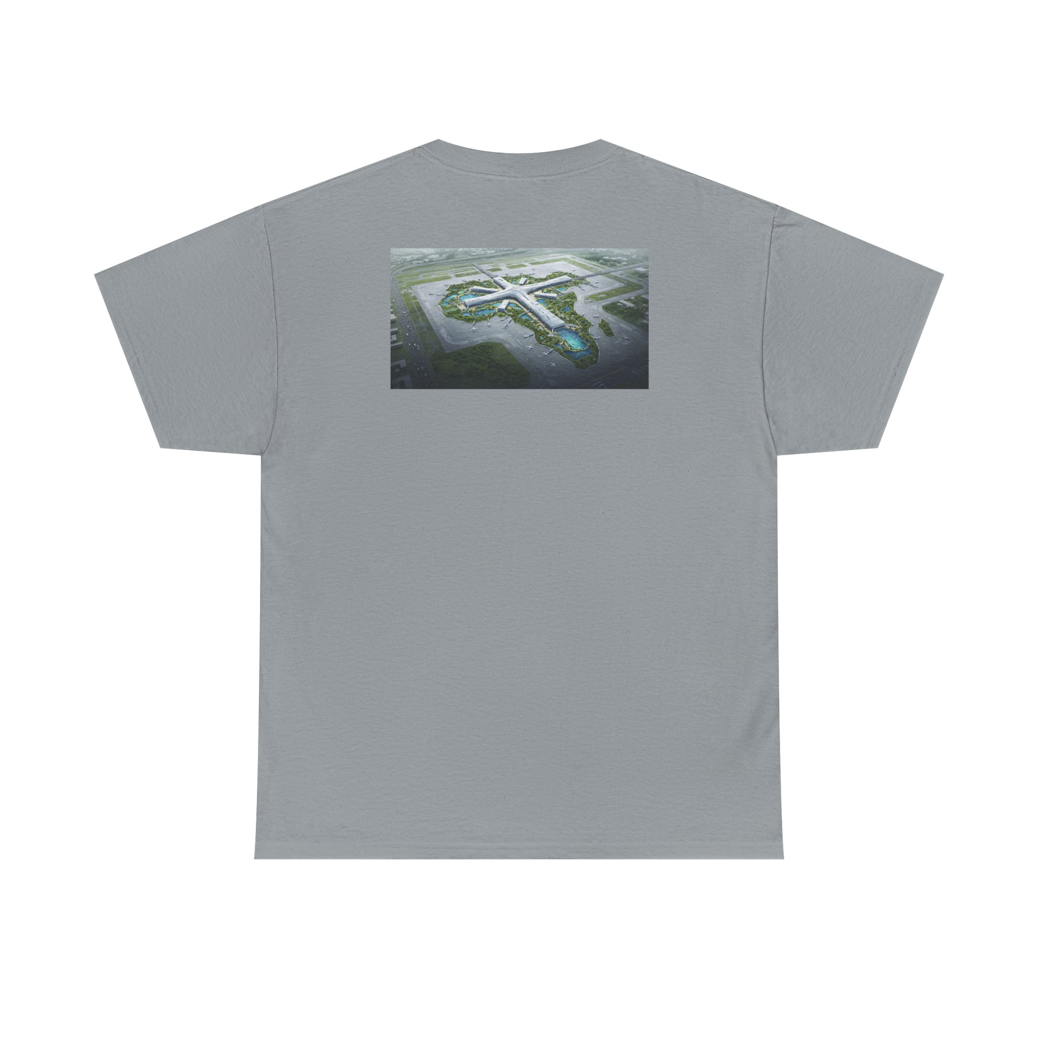 Premiere Classe Tee — Minimal Logo Front & Island Aerial Back Cotton T-Shirt - Image 26