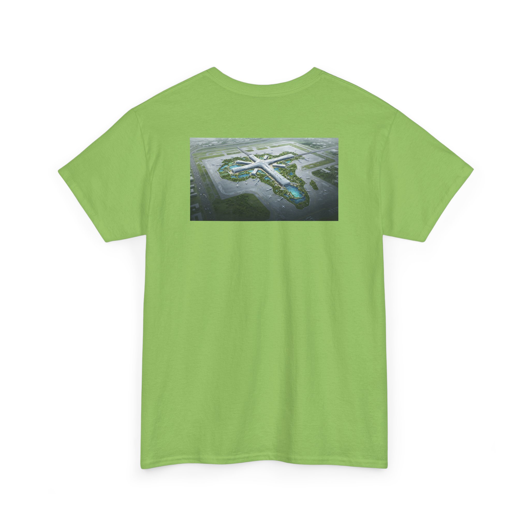 Premiere Classe Tee — Minimal Logo Front & Island Aerial Back Cotton T-Shirt - Image 16