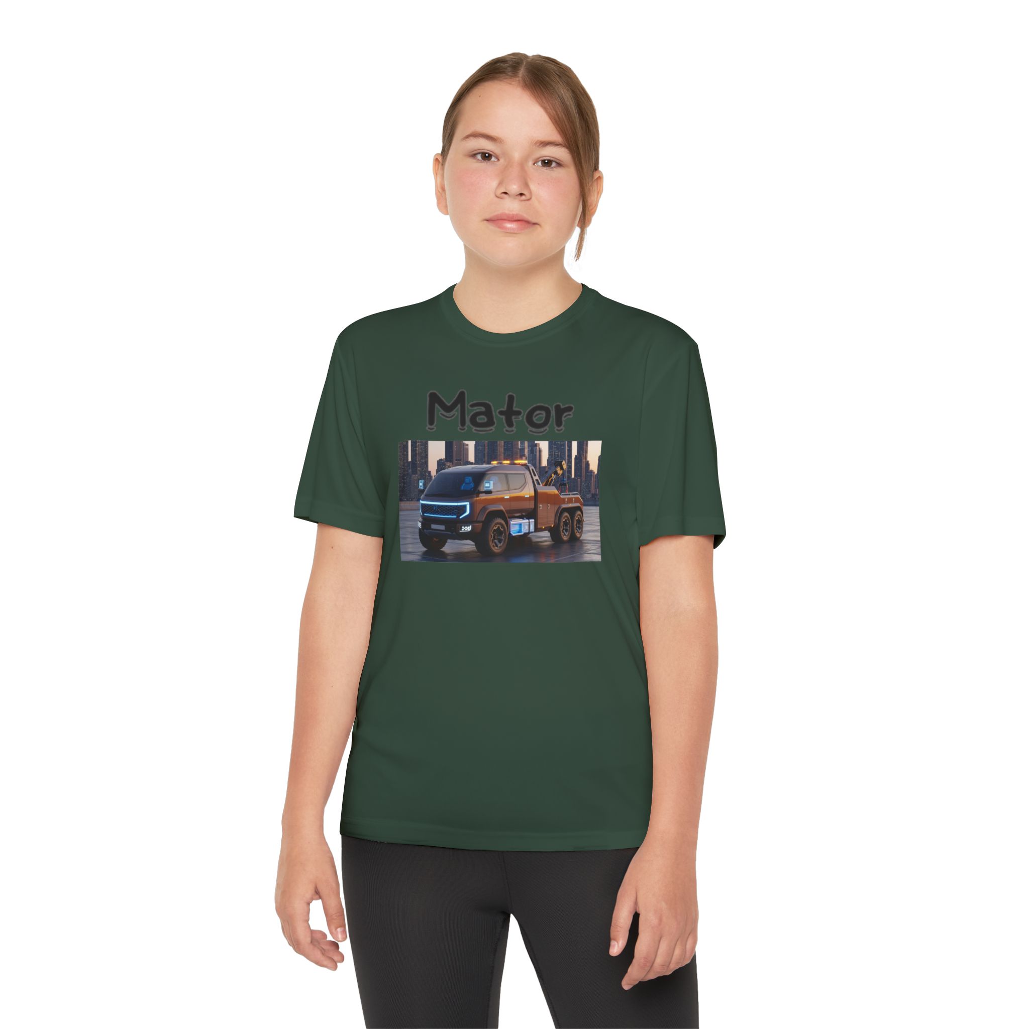 Big Truck, Essential Big Kids’ T-shirt - Image 24
