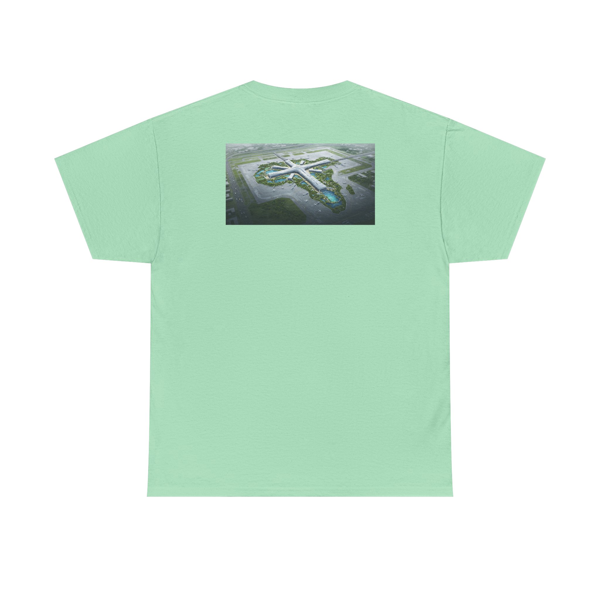 Premiere Classe Tee — Minimal Logo Front & Island Aerial Back Cotton T-Shirt - Image 22