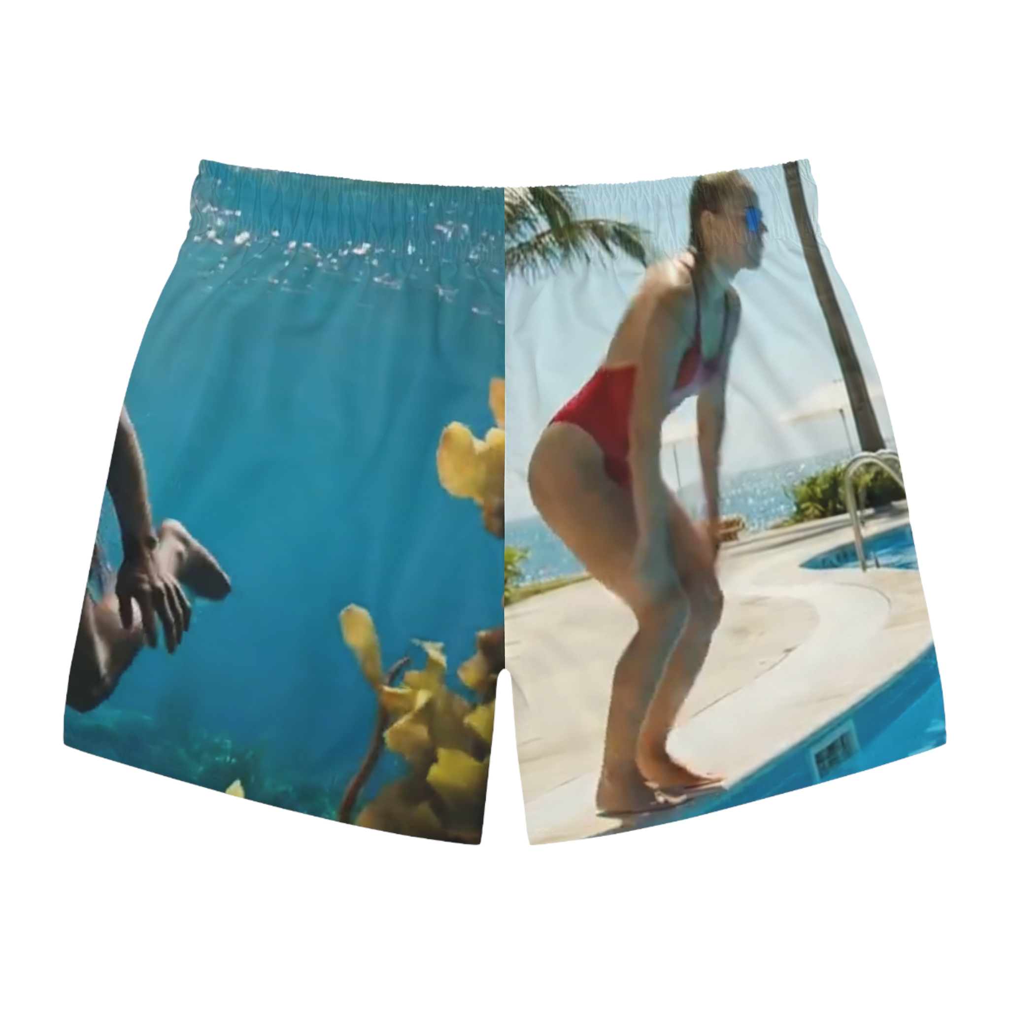 SoDayi Tropical Poolside Swim Trunks - Image 2
