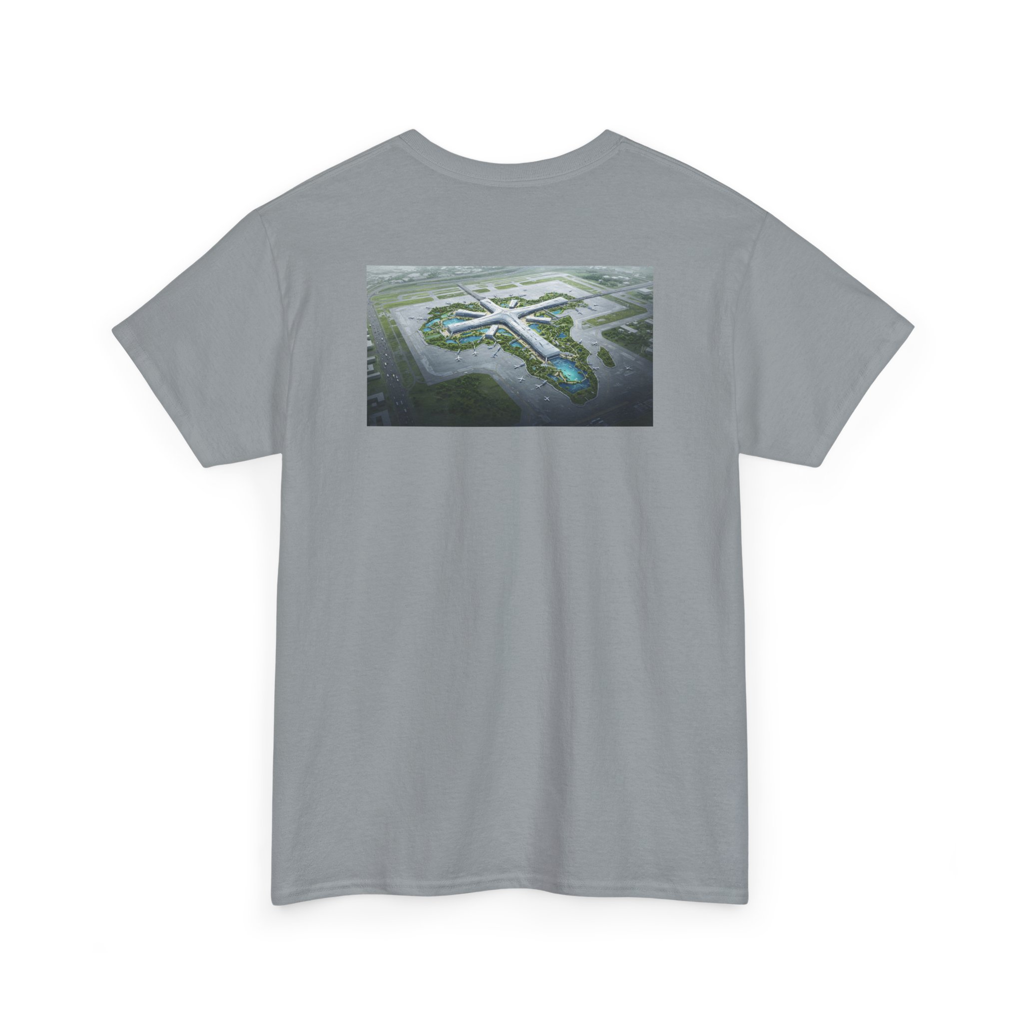 Premiere Classe Tee — Minimal Logo Front & Island Aerial Back Cotton T-Shirt - Image 28