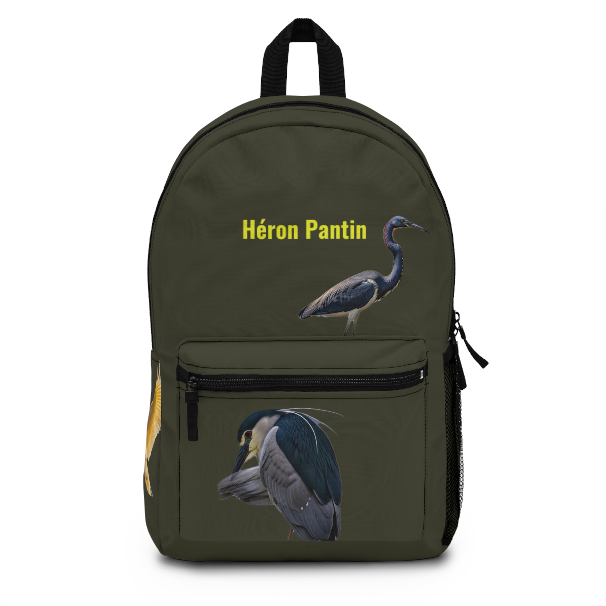 Héron Pantin Backpack — Olive Birdwatching Wildlife Daypack