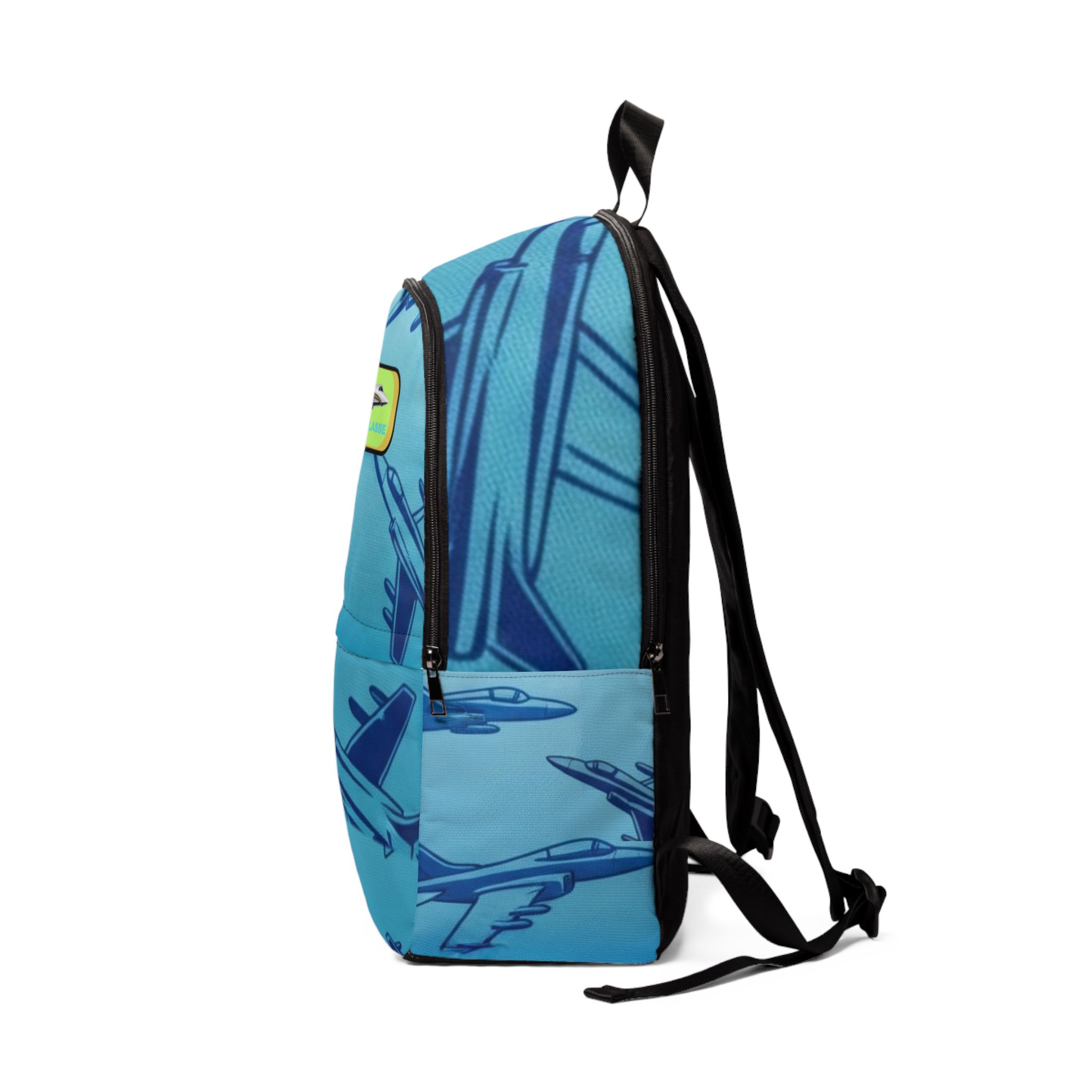 Première classe, Blue Jet Pattern Backpack - Image 3