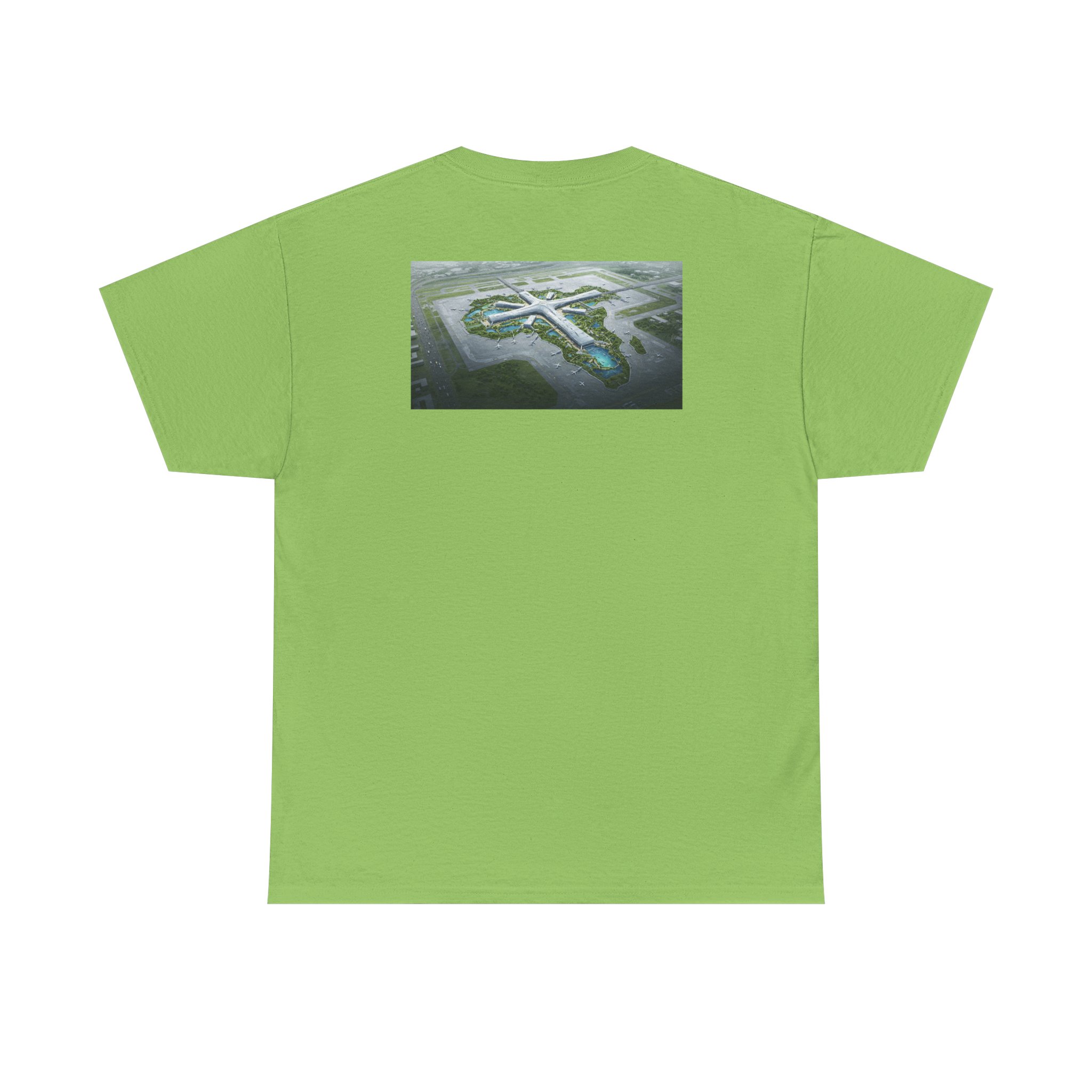 Premiere Classe Tee — Minimal Logo Front & Island Aerial Back Cotton T-Shirt - Image 14