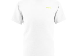 Héron Pantin, Minimalist Chest Text Tee