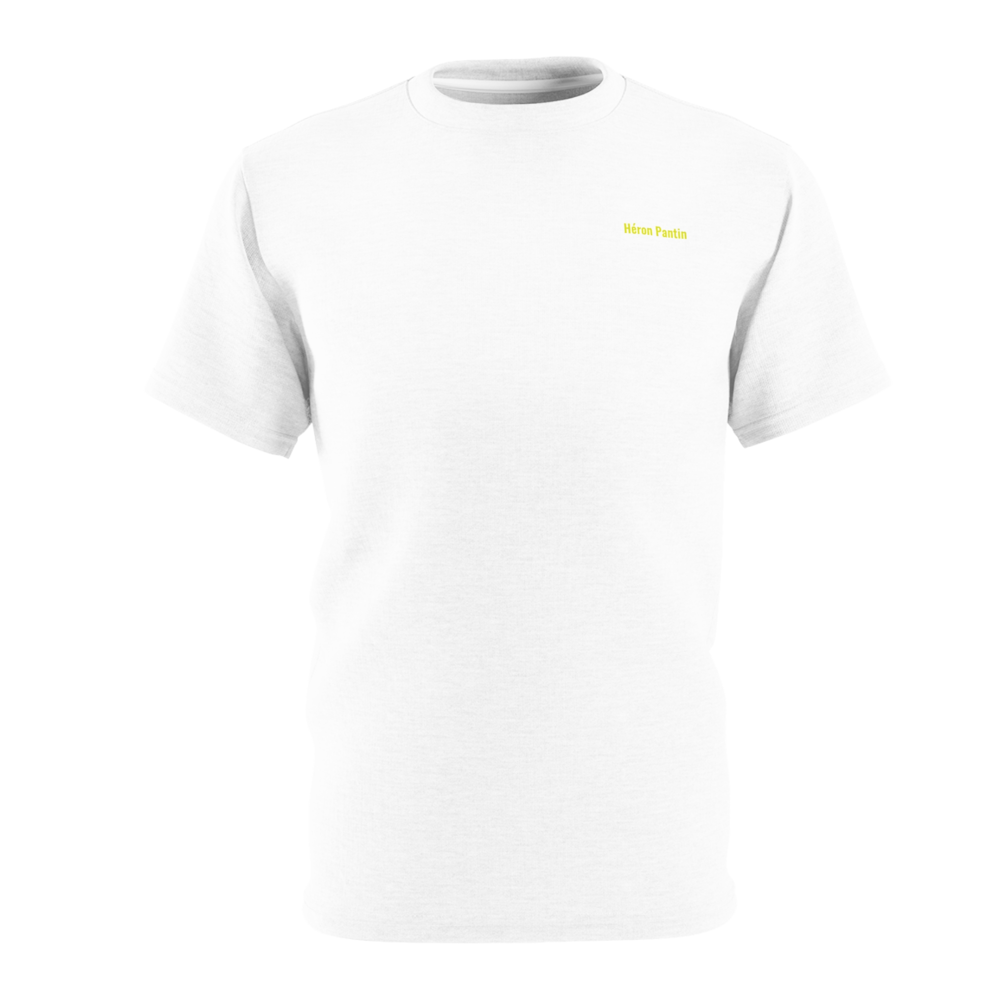 Héron Pantin, Minimalist Chest Text Tee