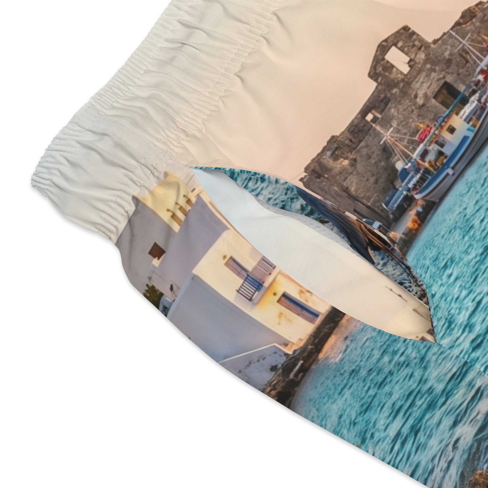 Héron Pantin, Beach Scene Swim Trunks - Image 6