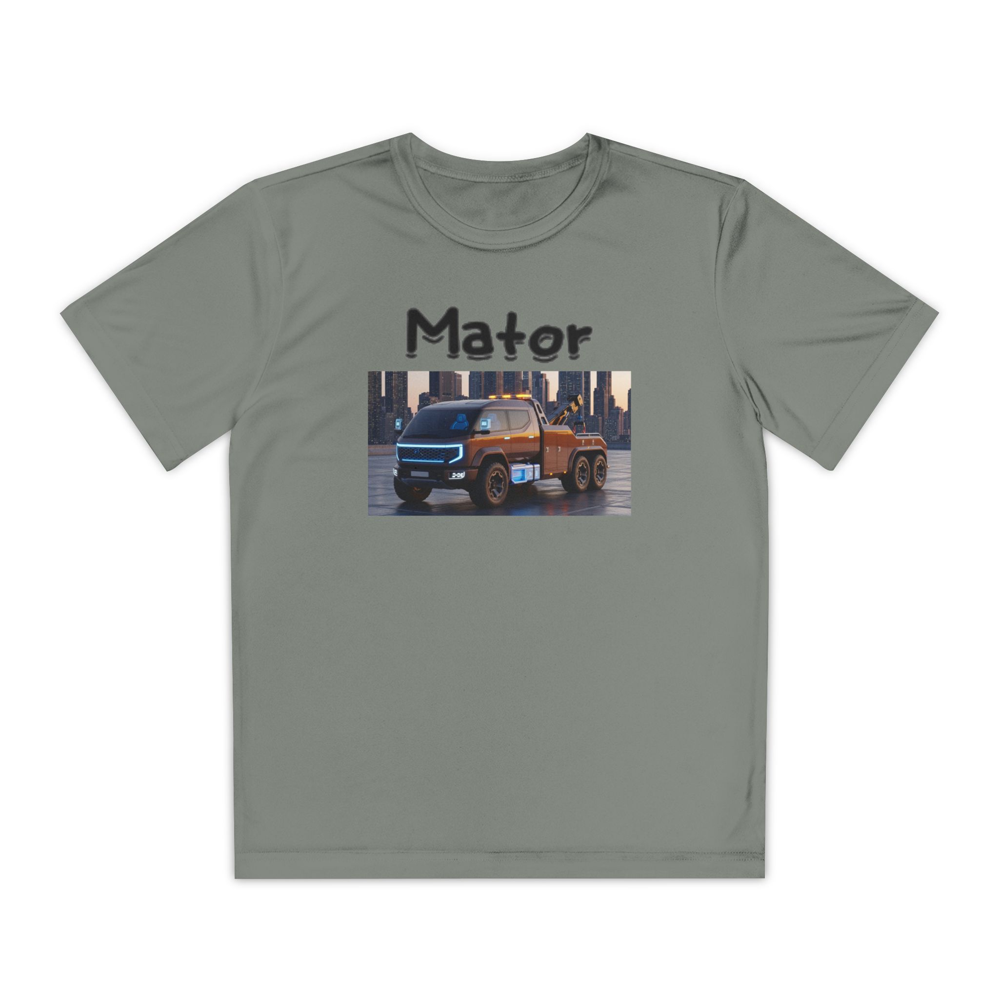Big Truck, Essential Big Kids’ T-shirt - Image 13