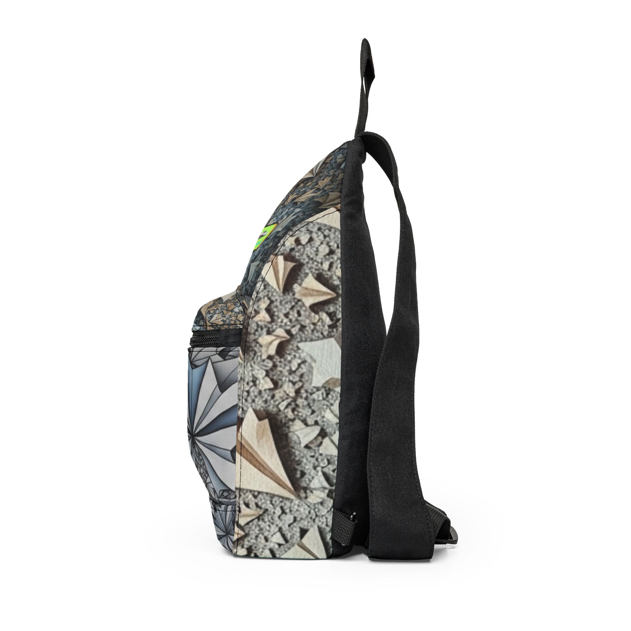 Première Classe, Geometric Kaleidoscope Sling Bag - Image 2
