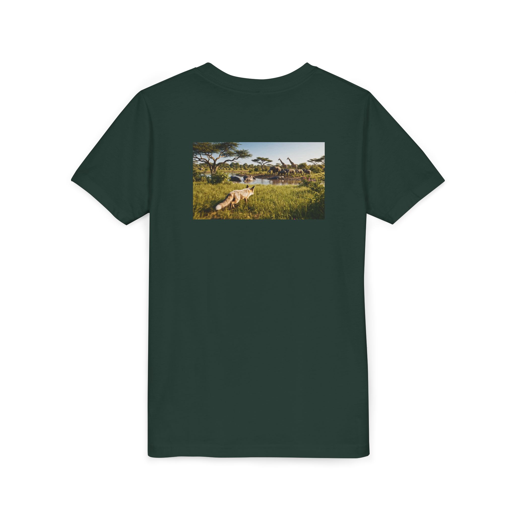 "Tracks", Youth Tee - Safari Photo Kids T-Shirt - Image 8