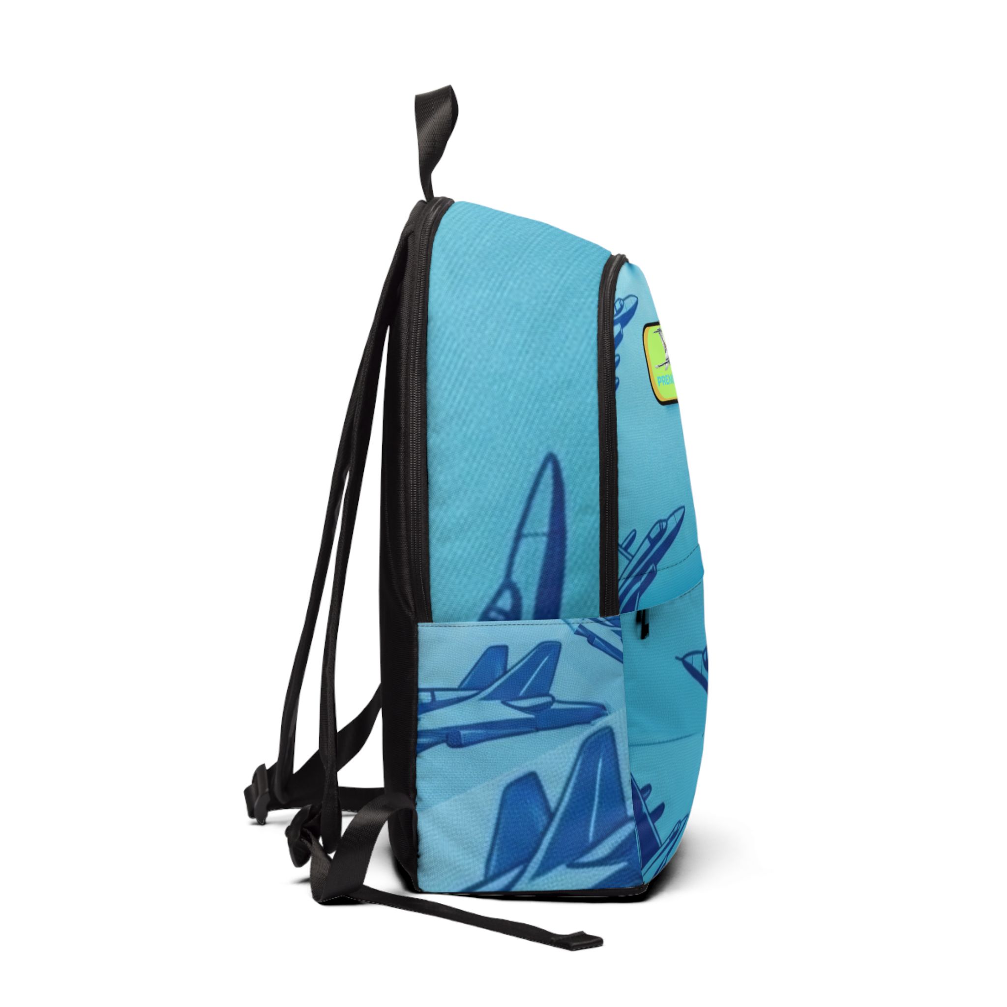 Première classe, Blue Jet Pattern Backpack - Image 2