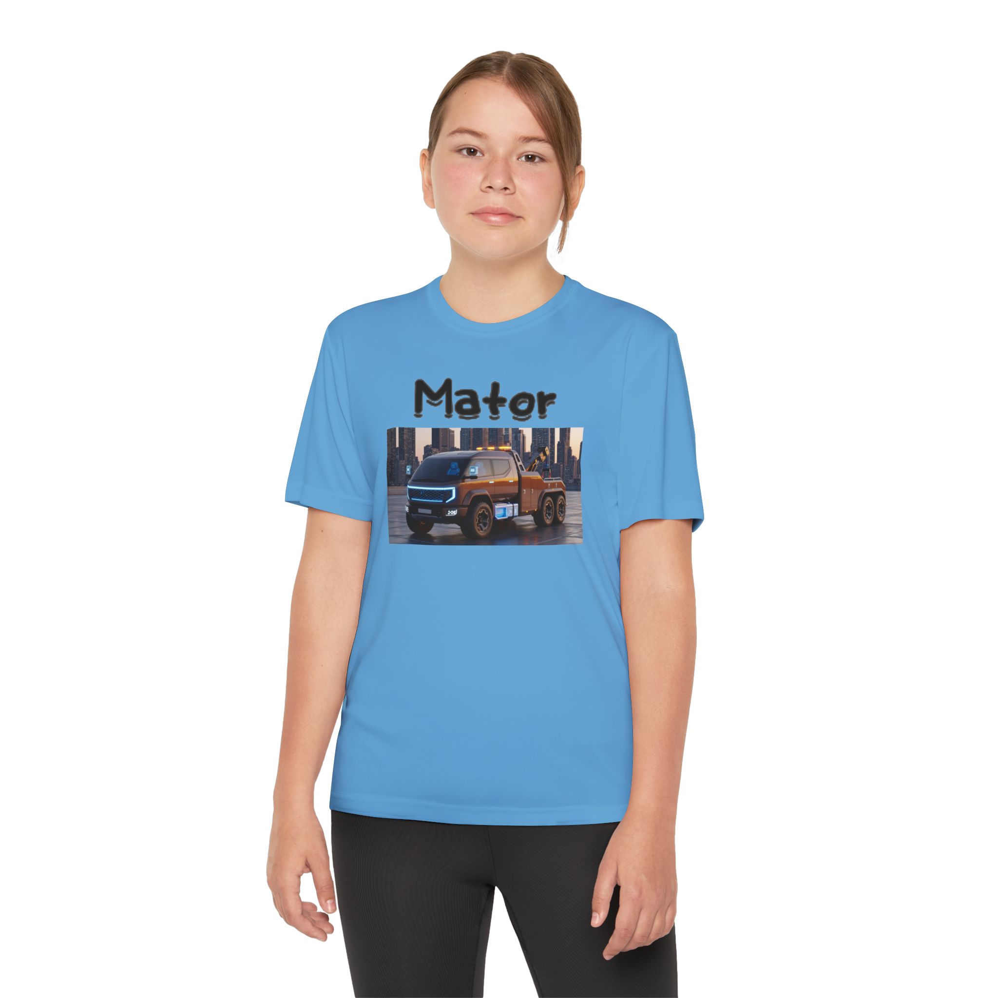 Big Truck, Essential Big Kids’ T-shirt - Image 32
