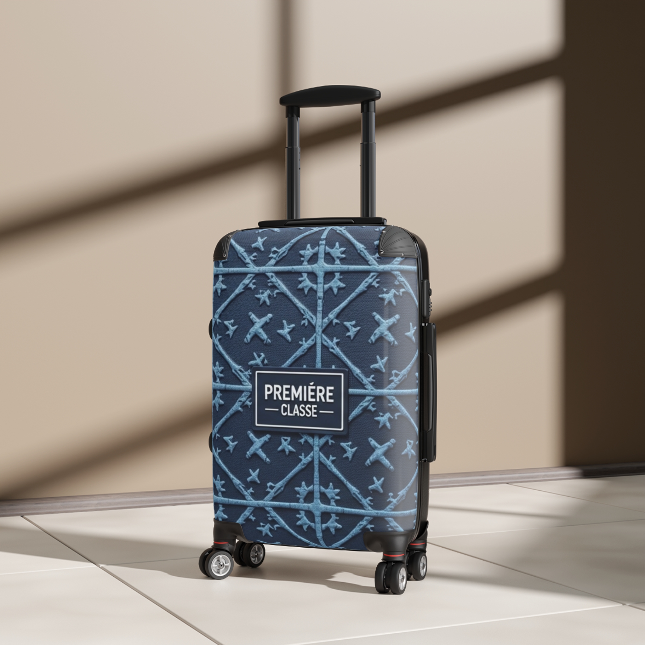 Première Classe, Navy Carry-On Suitcase - Image 4