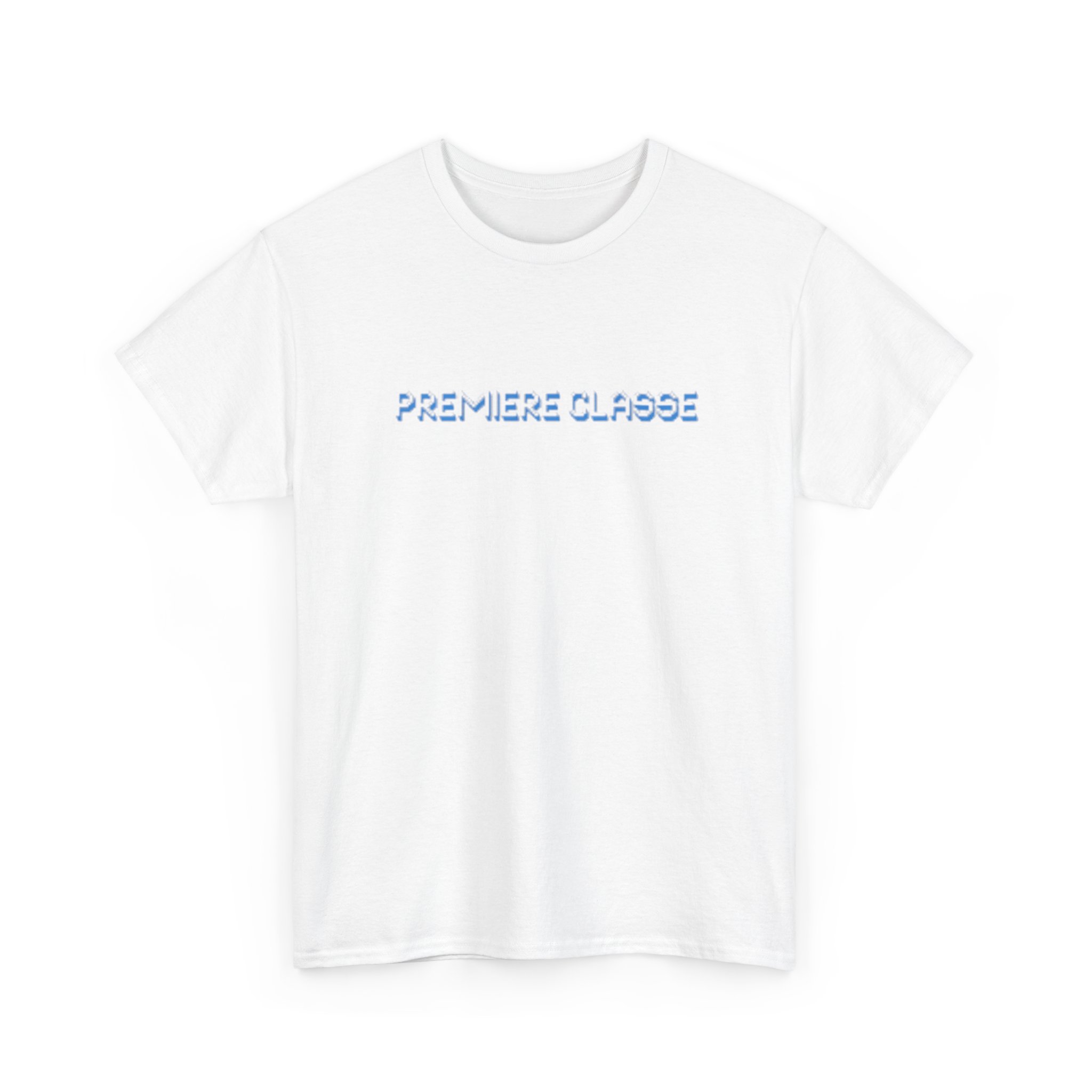 Premiere Classe Tee — Minimal Logo Front & Island Aerial Back Cotton T-Shirt - Image 3