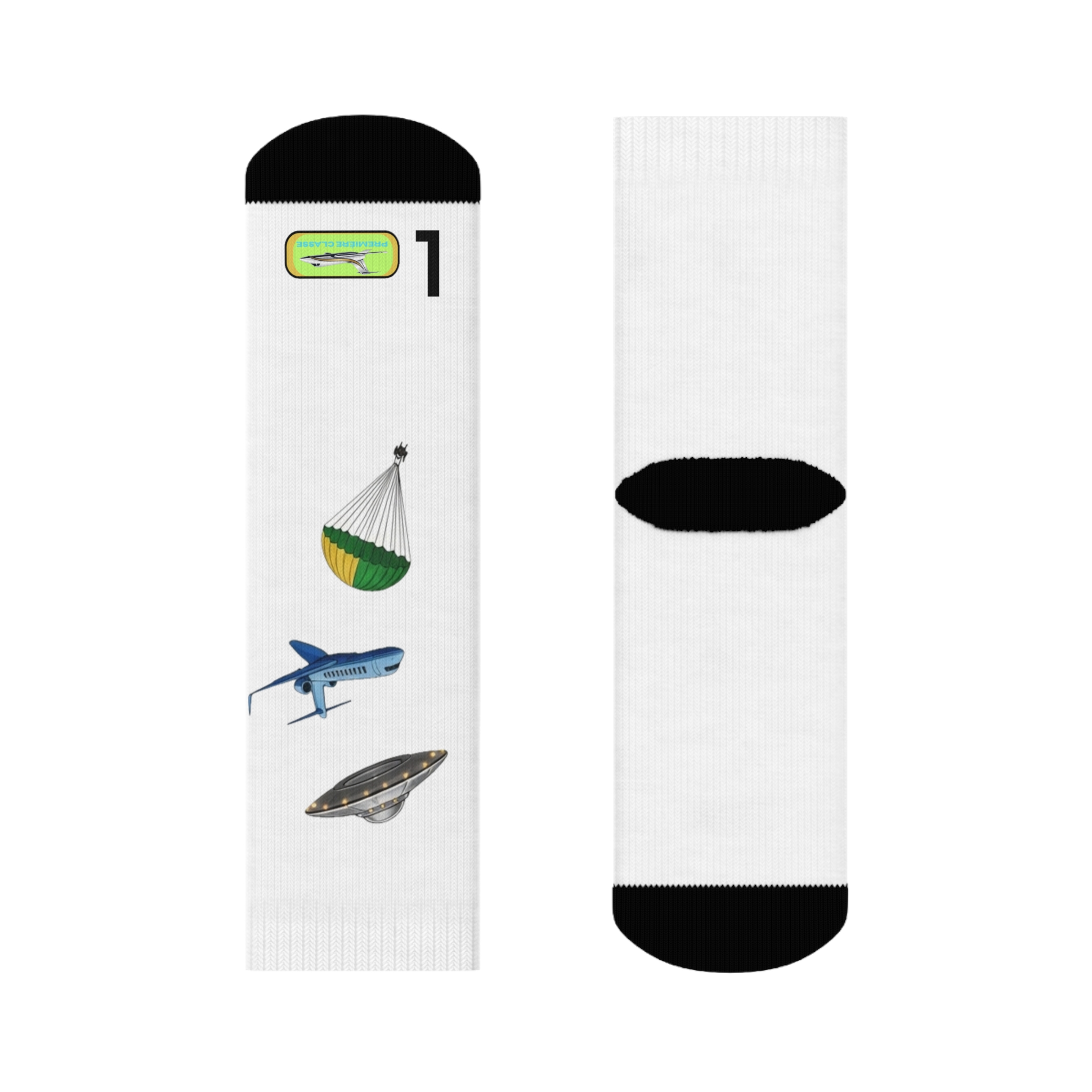 Première Classe, Aviation & Hammock Crew Socks — Travel Plane Socks for Pilots and Flight Enthusiasts