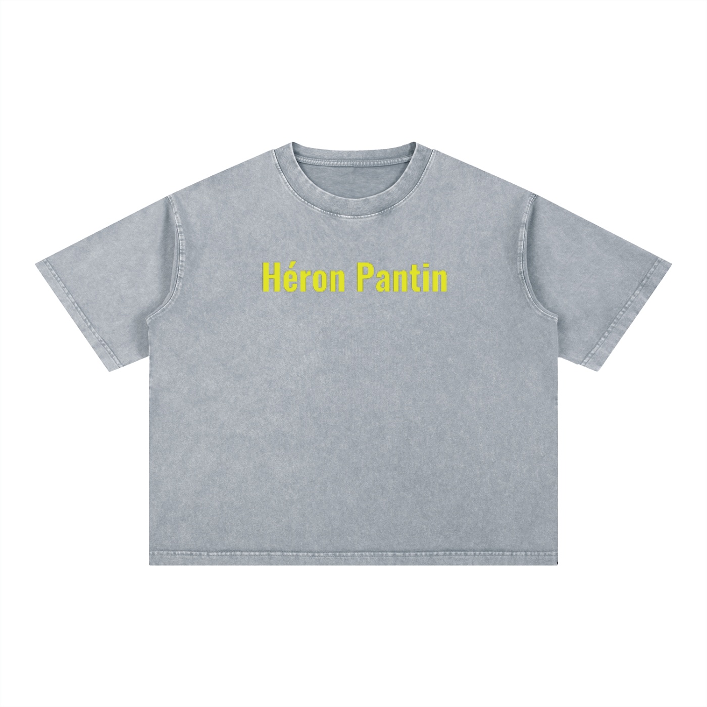 Mineral Wash Boxy Cotton T-Shirt