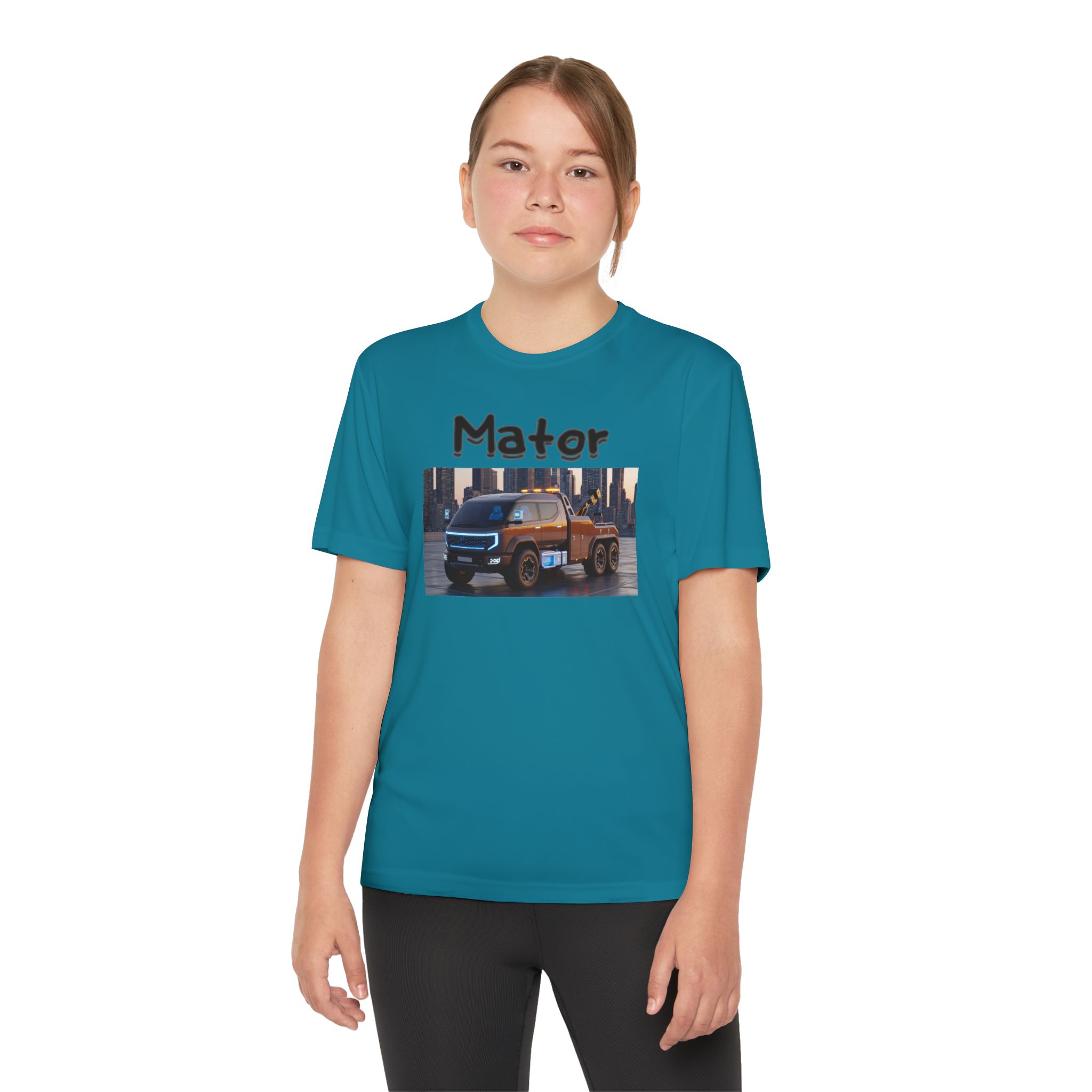 Big Truck, Essential Big Kids’ T-shirt - Image 28