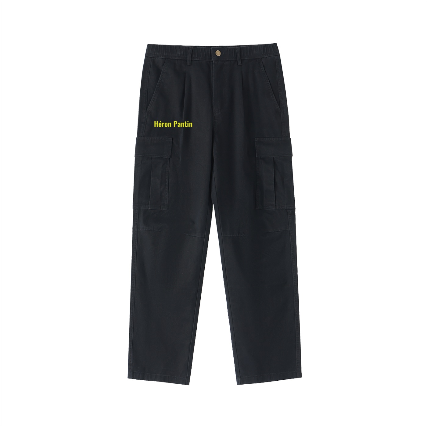 Héron Pantin, Cotton Elastic-Waist Cargo Pants