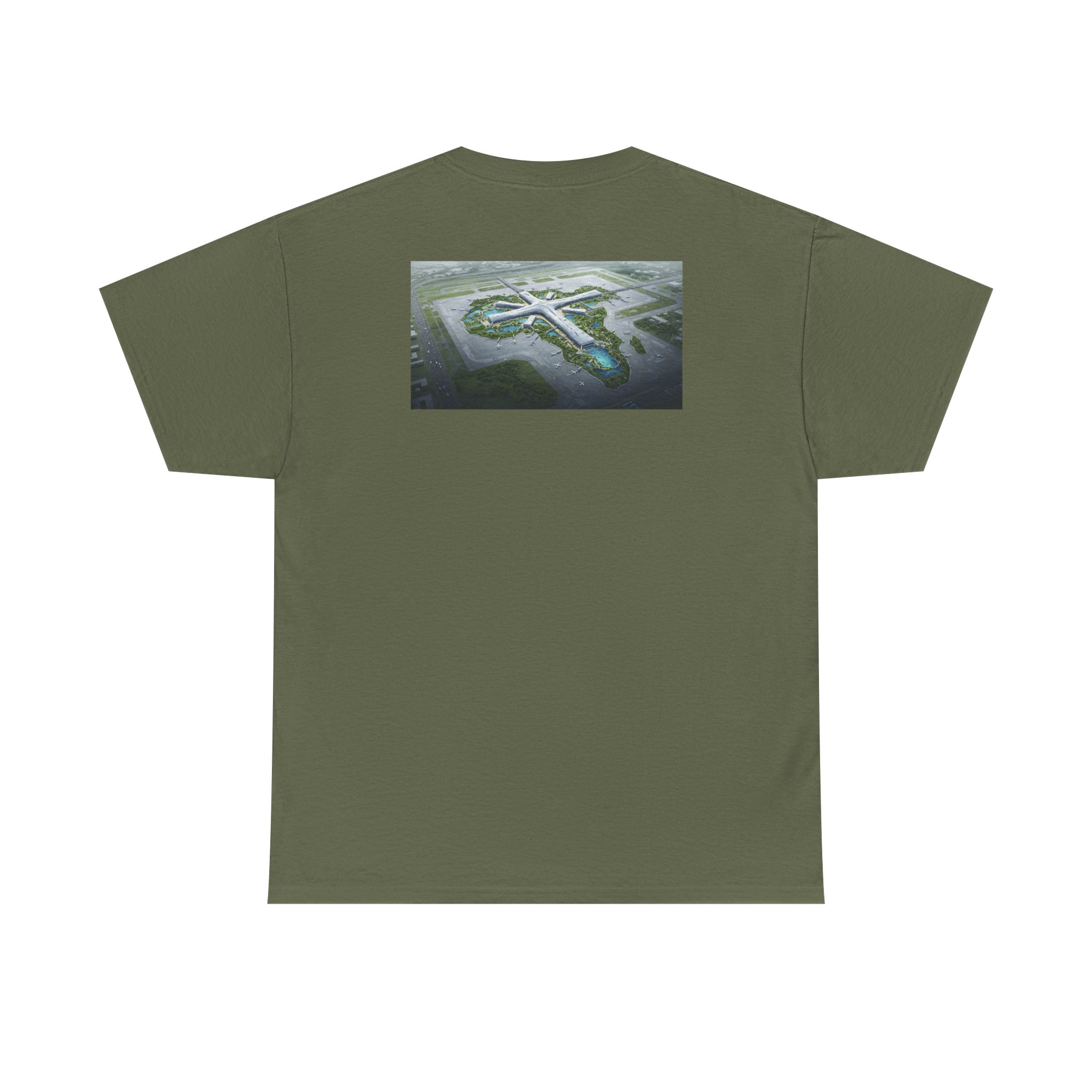 Premiere Classe Tee — Minimal Logo Front & Island Aerial Back Cotton T-Shirt - Image 10