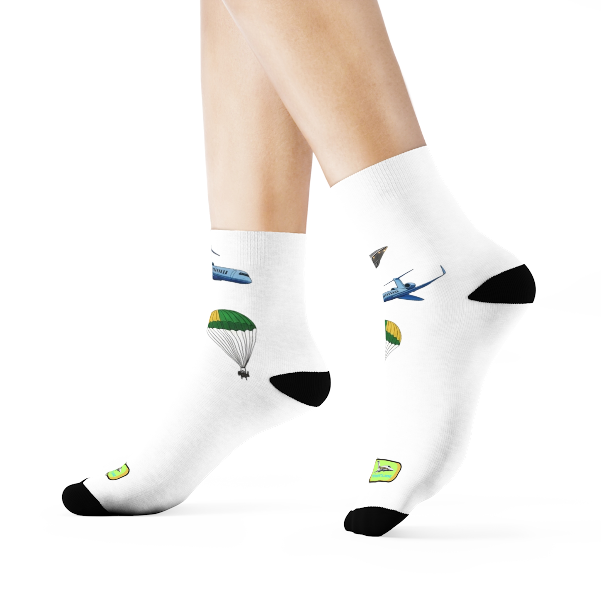 Première Classe, Aviation & Hammock Crew Socks — Travel Plane Socks for Pilots and Flight Enthusiasts - Image 3