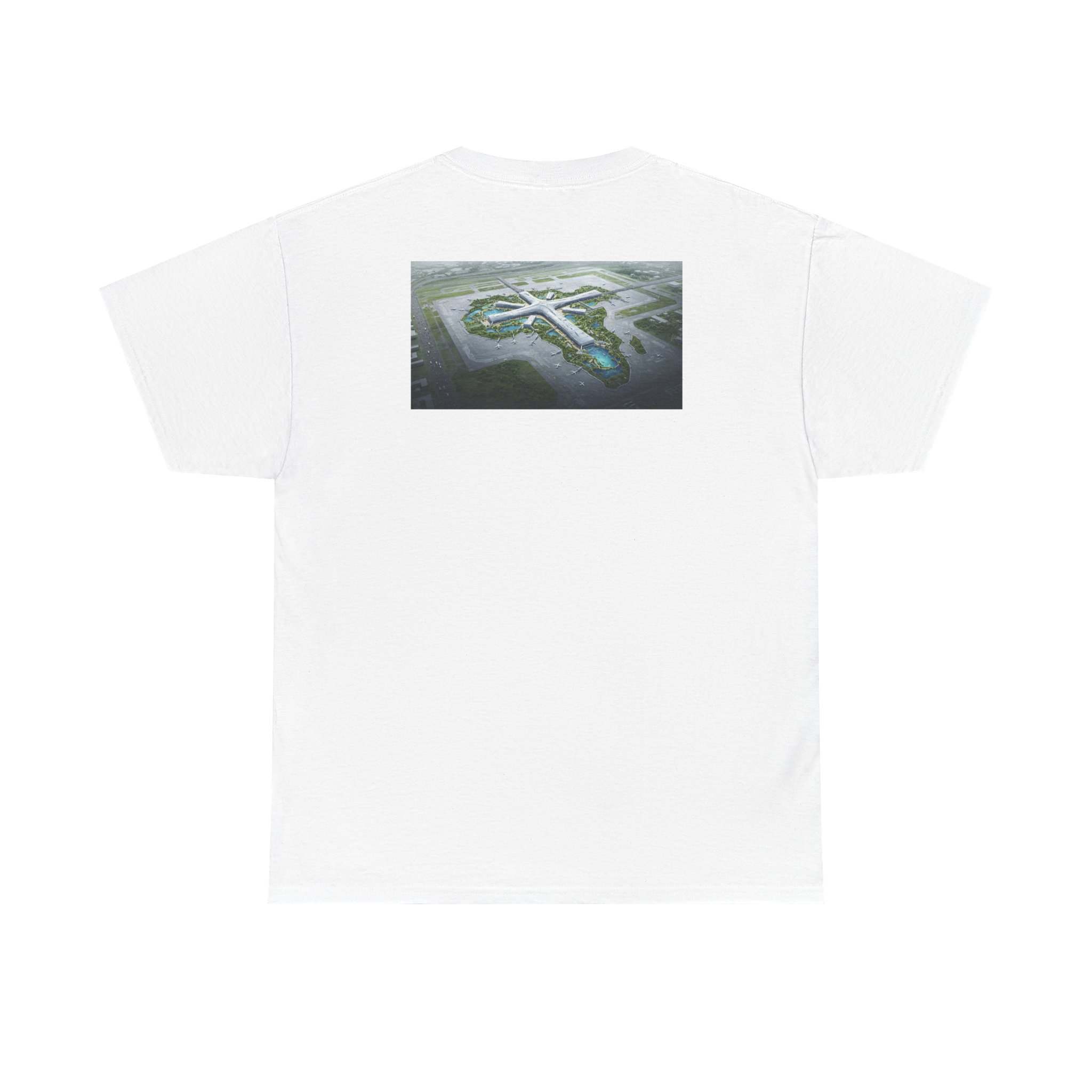Premiere Classe Tee — Minimal Logo Front & Island Aerial Back Cotton T-Shirt - Image 2