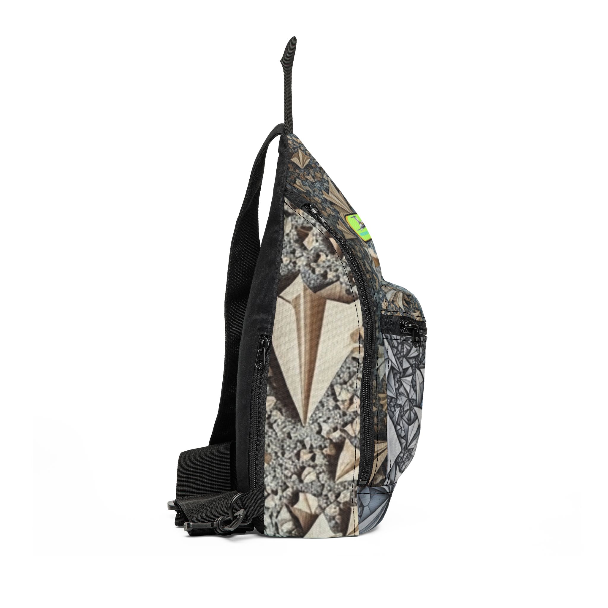 Première Classe, Geometric Kaleidoscope Sling Bag - Image 3