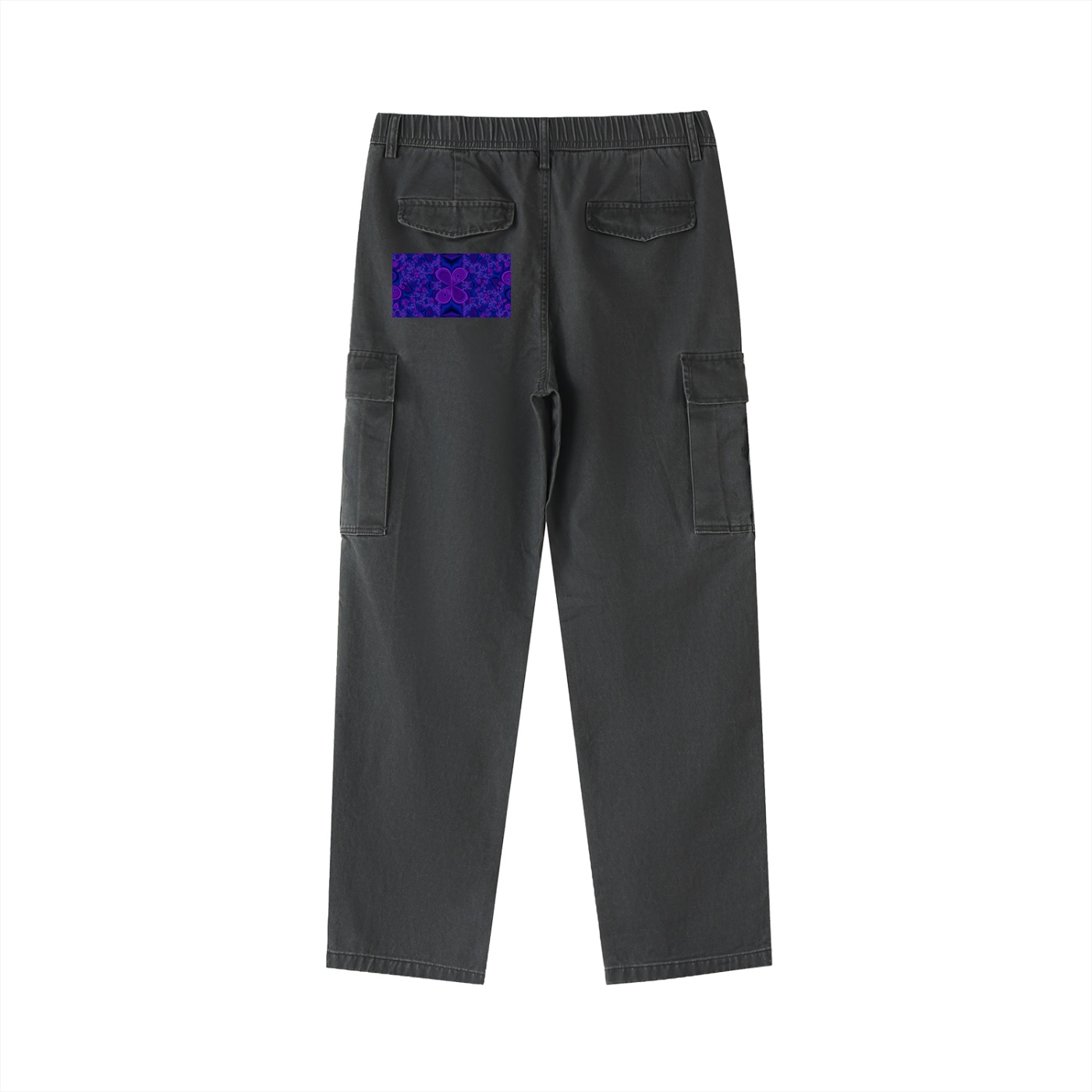Héron Pantin, Cotton Elastic-Waist Cargo Pants - Image 4